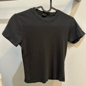 Brandy Melville/John Galt Black Short Sleeve Tee
